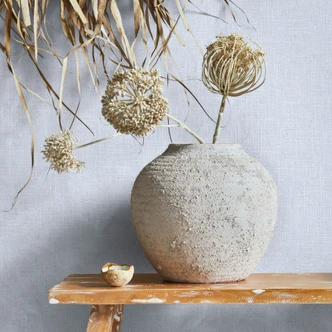 Vliestapete Textil, Struktur Uni Modern matt in Blau Weiß 