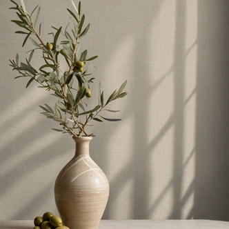 Tapeta z włókniny, teksturowana, gładka, nowoczesna, matowa w kolorze beżowym 