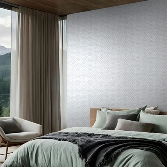 Vliestapete Blumen, 3D-Optik Geometrisch matt in Weiß - Papis Loveday Vliestapete Blumen, 3D-Optik Geometrisch matt in Weiß - Papis Loveday