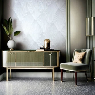 Vliestapete 3D-Optik, Streifen Grafisch Geometrisch in Grau - Papis Loveday Vliestapete 3D-Optik, Streifen Grafisch Geometrisch in Grau - Papis Loveday