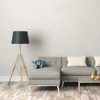 plaster-optic wallpaper white - non-woven wallpaper A.S. Création 