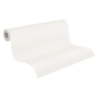 Unit wallpaper grey - non-woven wallpaper plain A.S. Création 