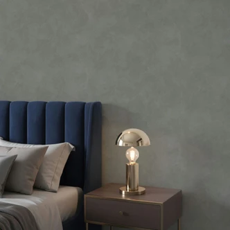 Tapeta z włókniny o wyglądzie betonu i tynku gładka matowa w kolorze antracytowym  