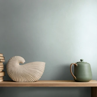 Tapeta z włókniny o wyglądzie betonu gładka matowa w kolorze zielonym  