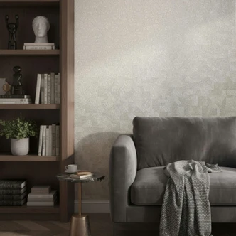 Vliestapete Struktur Grafisch Geometrisch matt in Grau Vliestapete Struktur Grafisch Geometrisch matt in Grau