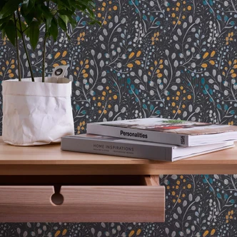 wallpaper black yellow - non-woven wallpaper A.S. Création wallpaper black yellow - non-woven wallpaper A.S. Création
