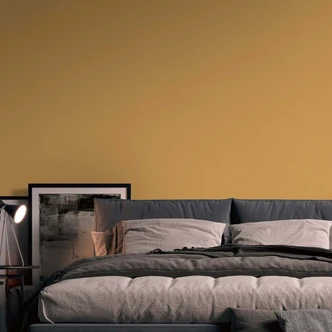 Tapete Gelb Vintage Vliestapete Wohnzimmer Strukturtapete Küche, Schlafzimmer 