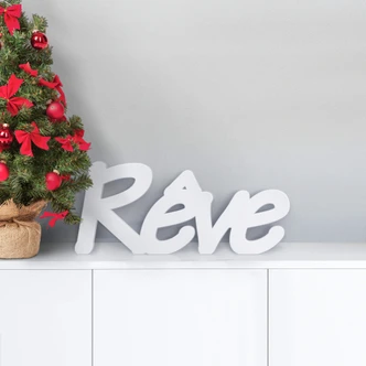 Dekobuchstaben 3D Rêve 