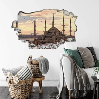 3D Wall sticker Blue Mosque in Istanbul 