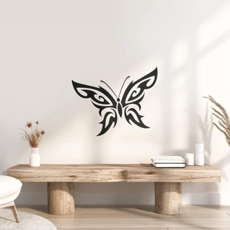 Muursticker Vlinder Tribal 2 
