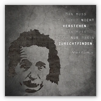 Wandbild Großer Physiker 
