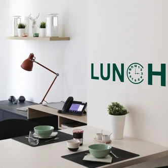 Adesivo murale - Lunch Adesivo murale - Lunch
