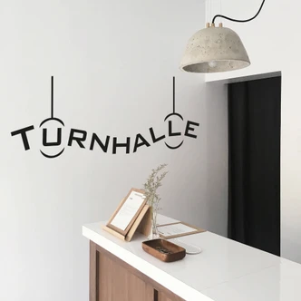 Wandtattoo Turnhalle 