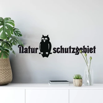 Wandtattoo Naturschutzgebiet 