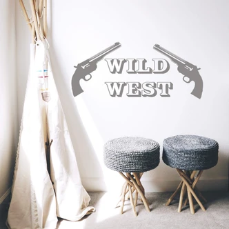 Wandtattoo Wild West 