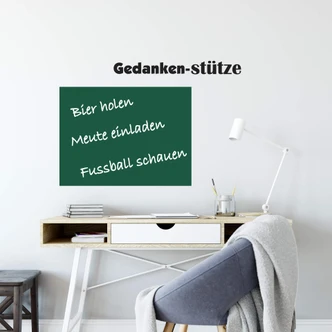 Wandtattoo Gedankenstütze 
