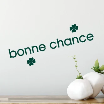 Wandtattoo Bonne Chance 