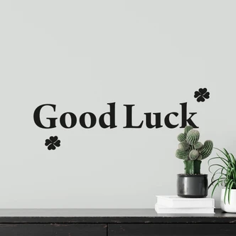 Wandtattoo Good Luck 