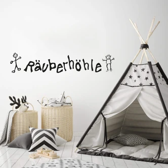 Wandtattoo Räuberhöhle 