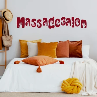 Wandtattoo Massagesalon Wandtattoo Massagesalon