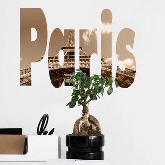 Impression Paris Eiffel Tower Wall sticker 