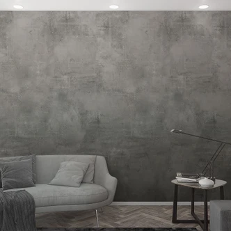 Fototapete mit Betonoptik Greige ,Steinoptik 2,70 x 1,59 m 