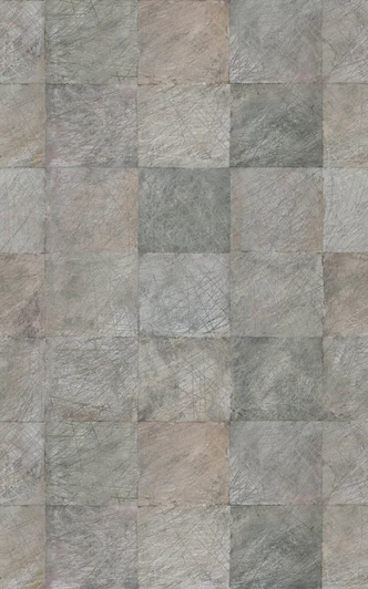 Fototapet motiv patchwork texturerad steneffekt tapet grå beige 3,4 x 2,12 m 