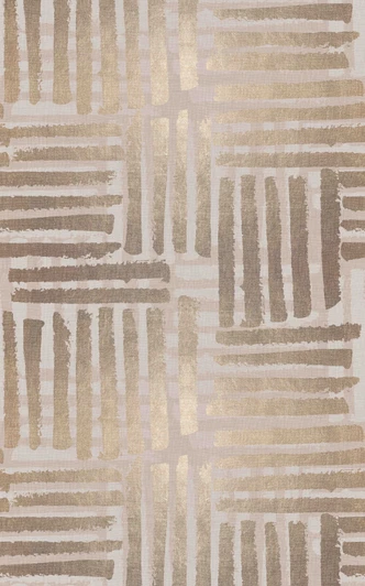 Fototapet Abstrakt randmönster i greige och beige i penselstil 3,4 x 2,12 m Fototapet Abstrakt randmönster i greige och beige i penselstil 3,4 x 2,12 m