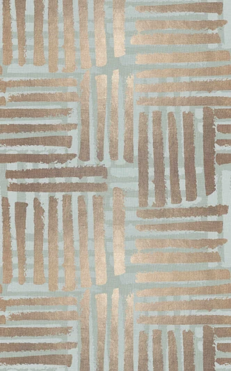 Fototapet Grafiskt randmönster i beige och salviagrönt 3,4 x 2,12 m Fototapet Grafiskt randmönster i beige och salviagrönt 3,4 x 2,12 m