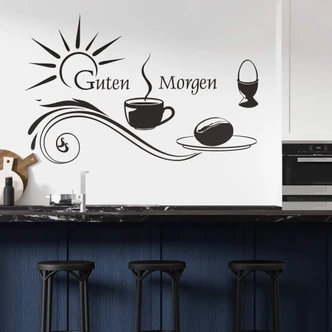 Wandtattoo Guten Morgen 1 