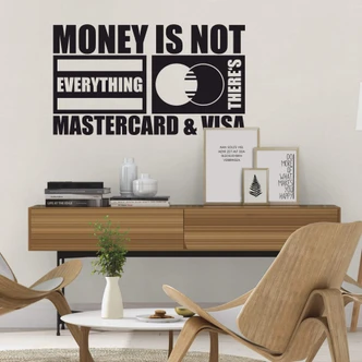Wandtattoo Money is not everything... 