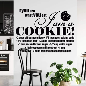 Adesivo murale - If you are what you eat... 2 Adesivo murale - If you are what you eat... 2