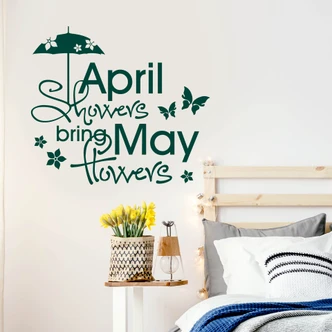 April showers bring May flowers 