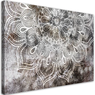 Leinwandbild, Mandala Abstrakt Orient 
