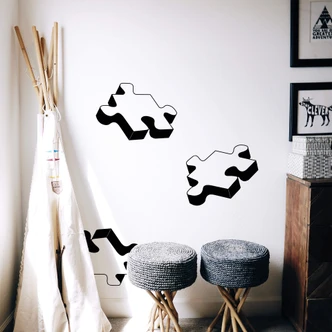Sticker mural - Puzzle 