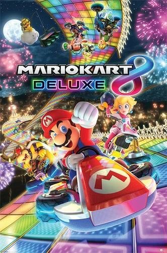 Poster, Filmposter Mario Kart 8 - Deluxe 61x91,5 cm 