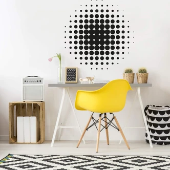 Muursticker Cirkel Effect 