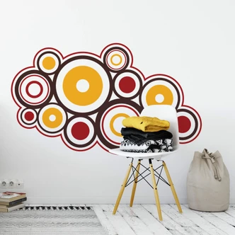 Anelli rétro arancioni 