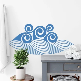 Wave 01 Wall sticker 