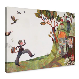 Tableau sur toile Blanz - Le facteur Tableau sur toile Blanz - Le facteur
