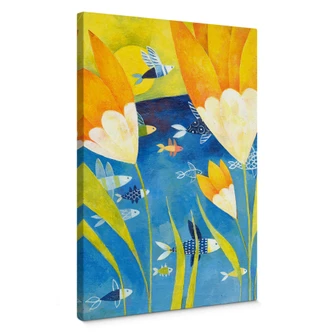Canvas Print Blanz – Yellow Tulips 