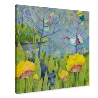 Leinwandbild Blanz - Im Dschungel 