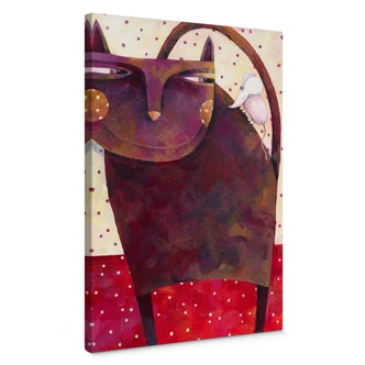 Tableau sur toile Blanz - Chat et souris Tableau sur toile Blanz - Chat et souris