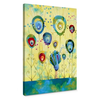 Tableau sur toile Blanz - Plume de paon Tableau sur toile Blanz - Plume de paon