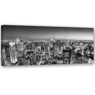Canvasbillede, New Yorks skyline 