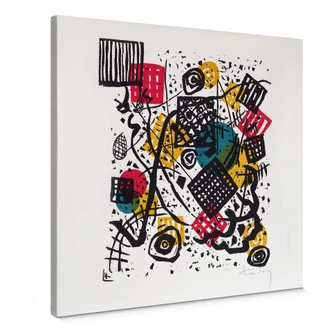 Canvas print Kandinsky – Small World V 