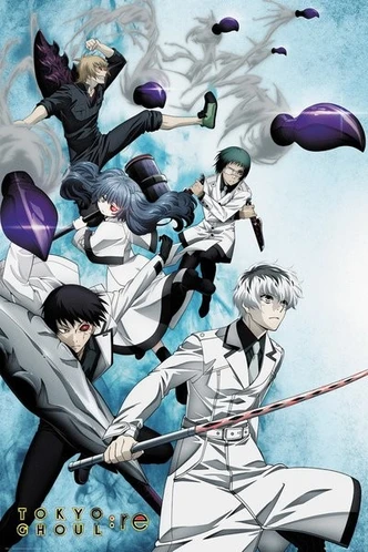 Poster, film poster Tokyo Ghoul - Re - Key Art 2 61x91,5 cm Poster, film poster Tokyo Ghoul - Re - Key Art 2 61x91,5 cm