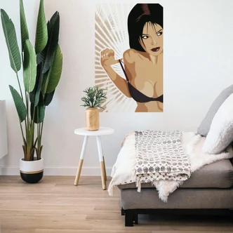 Beach Girl 2 Wall sticker 