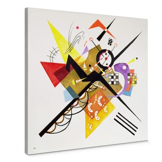 Canvas Kandinsky – Op Wit II 
