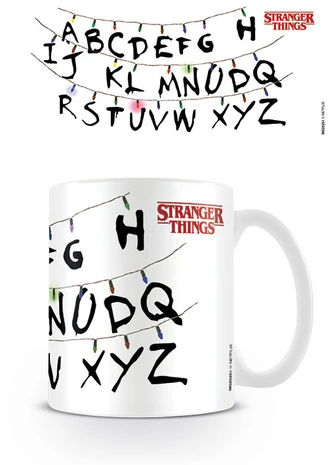 Krus, keramikkrus Stranger Things - Lights 